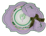 Bernadette Leaf Dinner Plate - Set of 4 (+1 Bonus Plate)-Dinner Plate-Parc Decor