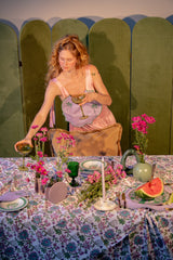 Bernadette Palm Soup Bowl - Set of 4 (+1 Bonus Bowl)-Soup Plate-Parc Decor