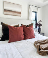 Berry Sherpa Pillow Cover