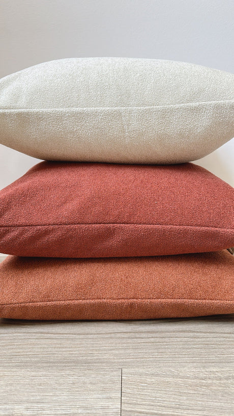 Berry Sherpa Pillow Cover