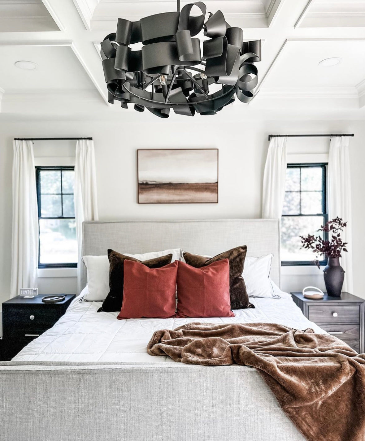 Berry Sherpa Pillow Cover-sherpa pillow cover-Parc Decor