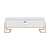Betty Modern Glam 2-Drawer TV Stand-Entertainment-Parc Decor