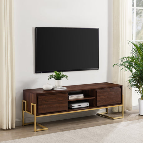 Betty Modern Glam 2-Drawer TV Stand-Entertainment-Parc Decor