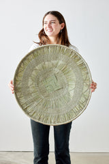 Binga Lace Blonde Basket-Wall Basket-Parc Decor