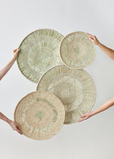 Binga Lace Blonde Basket-Wall Basket-Parc Decor