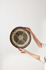 Binga Lace Patterned Basket-Wall Basket-Parc Decor