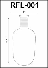 Bitadtun Metallic Splatter Glass Vase-Decor-Parc Decor