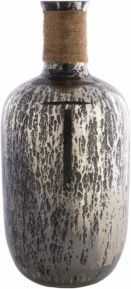Bitadtun Metallic Splatter Glass Vase-Decor-Parc Decor