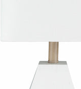 Blinsung White Contemporary Table Lamp-Lighting-Parc Decor