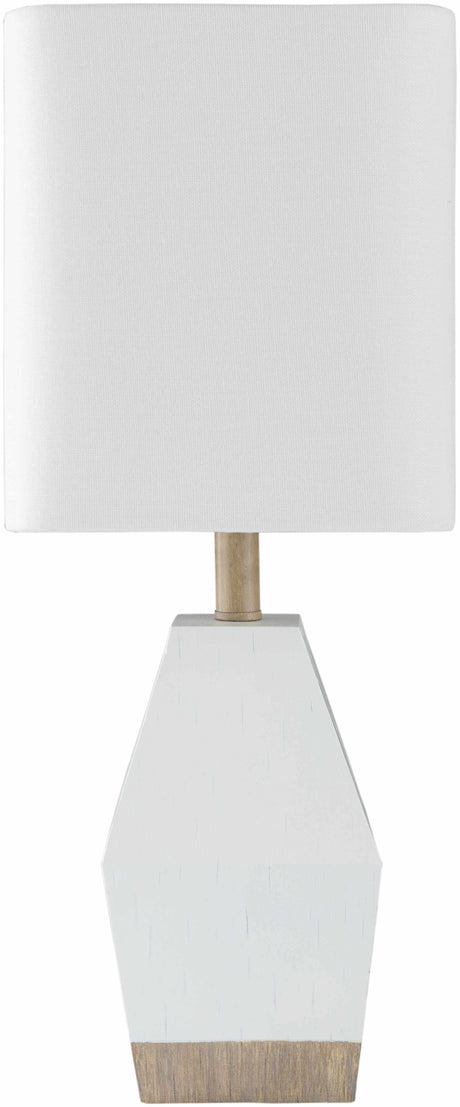 Blinsung White Contemporary Table Lamp-Lighting-Parc Decor