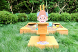 Blippi Excavator Ride-On Toy for Kids | Sandbox Digger with 360° Swivel Seat (Sandbox Not Included)
