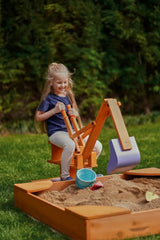 Blippi Excavator Ride-On Toy for Kids | Sandbox Digger with 360° Swivel Seat (Sandbox Not Included)