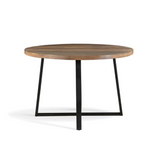 Blossom Round Reclaimed Wood Dining Table-Dining Table-Parc Decor