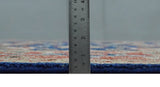 Blue and Rust Turkish Design Traditional Serapi Hand Knotted Wool Area Rug
