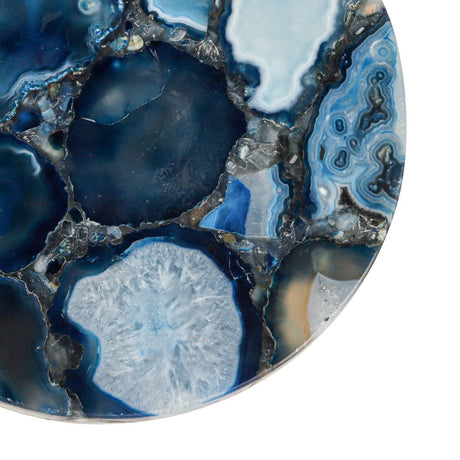 Blue Coua martini table-End table-Parc Decor