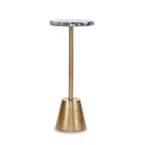 Blue Coua martini table-End table-Parc Decor