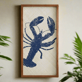 Blue Lobster Wall Art-Wall Decor-Parc Decor