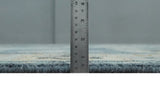 Blue, Silver and Beige Hand knotted Traditional Oushak Multi Size Wool Area Rug
