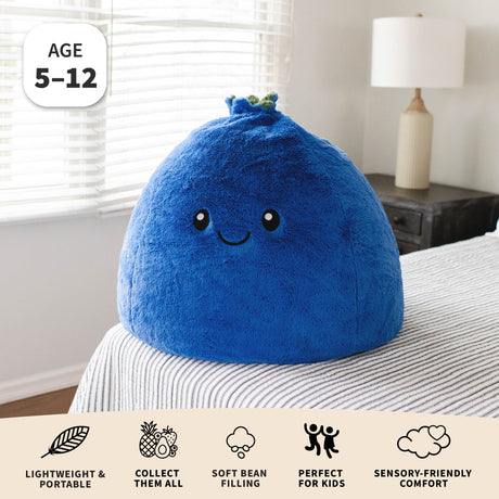 Blueberry PlushiPals-bean filled-Parc Decor