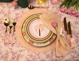 Blush Buttercream Linen Napkins – Set of 4