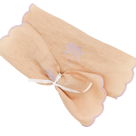 Blush Buttercream Napkin - Set of 4-Napkin-Parc Decor