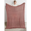 Bobble Lace Edged Eco-Cotton Throw
