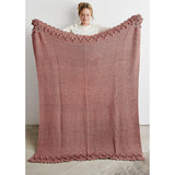 Bobble Lace Edged Eco-Cotton Throw