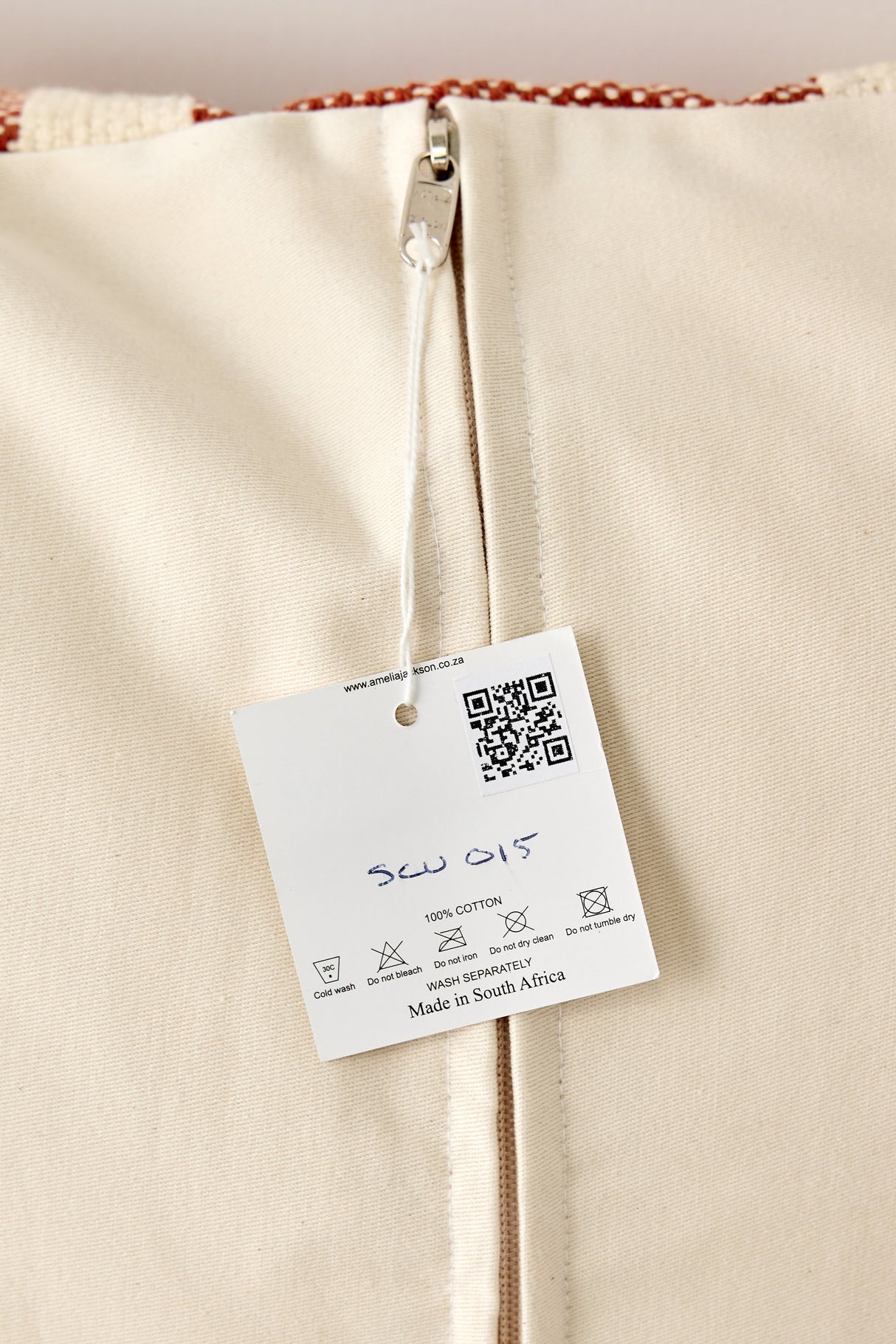 Boho Sienna Euro Sham Cotton Throw Pillow-Pillows-Parc Decor