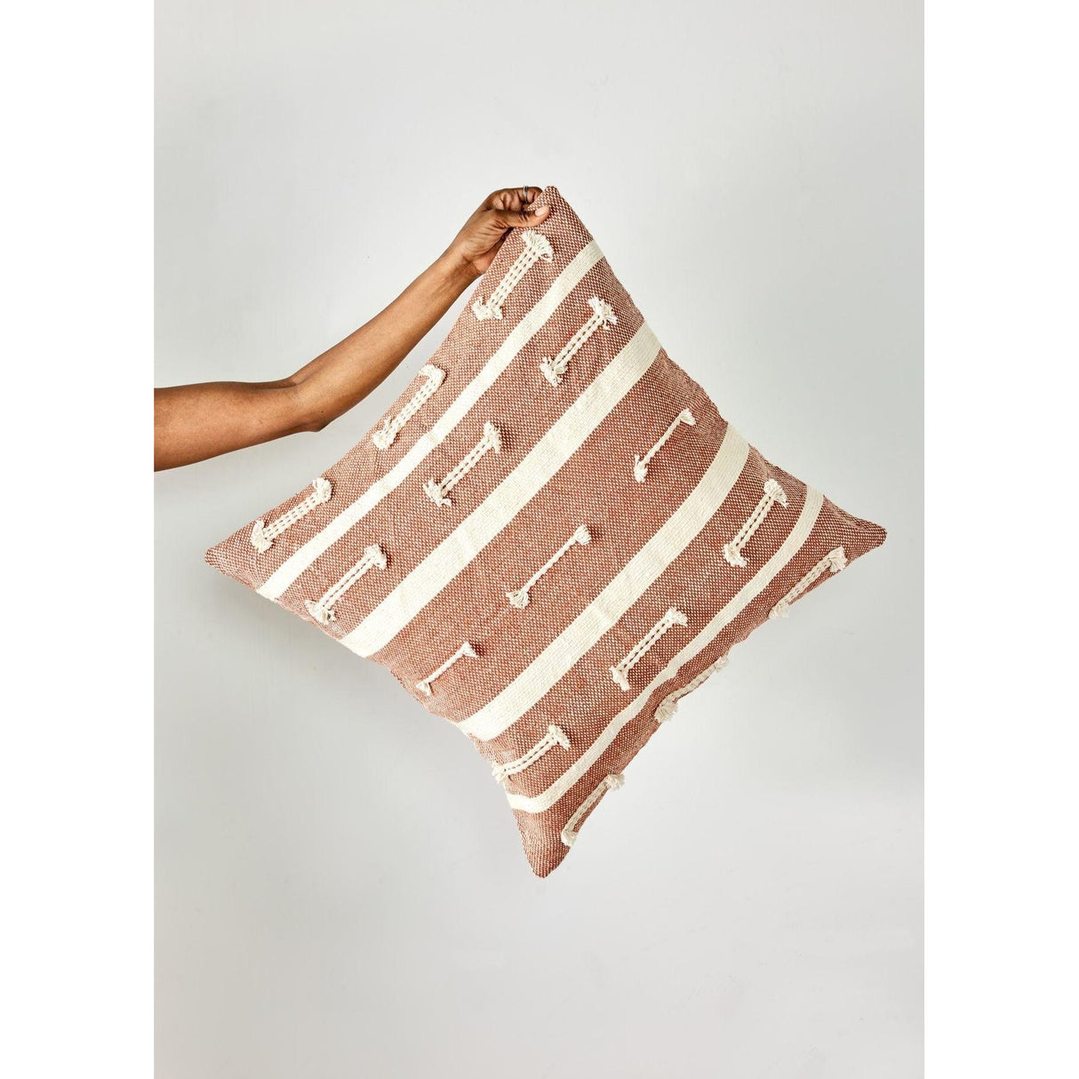 Boho Sienna Euro Sham Cotton Throw Pillow