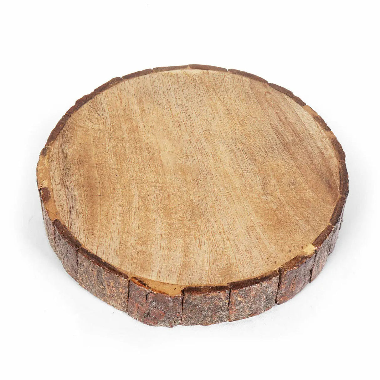 Bois Set of 3 Wood Bark Nut Bowls-wooden platter-Parc Decor