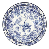 Bombay Blue Porcelain Dinner Plates – Set of 4 (+1 Bonus Plate)