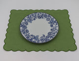 Bombay Blue Porcelain Dinner Plates – Set of 4 (+1 Bonus Plate)