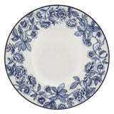 Bombay Blue Porcelain Dinner Plates – Set of 4 (+1 Bonus Plate)