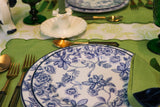 Bombay Blue Porcelain Starter Plates – Set of 4 (+1 Bonus Plate)