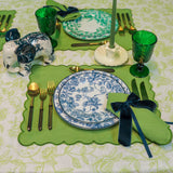 Bombay Blue Porcelain Starter Plates – Set of 4 (+1 Bonus Plate)