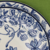 Bombay Blue Porcelain Starter Plates – Set of 4 (+1 Bonus Plate)