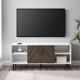 Bookmatch 2-Door TV Stand-Entertainment-Parc Decor