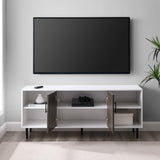 Bookmatch 2-Door TV Stand-Entertainment-Parc Decor
