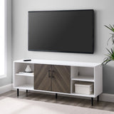 Bookmatch 2-Door TV Stand-Entertainment-Parc Decor