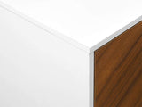 Bookmatch Asymmetrical Sideboard / TV Stand-Dining / Kitchen-Parc Decor