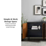 Bookmatch Hampton Buffet Sideboard / TV Stand-Dining / Kitchen-Parc Decor