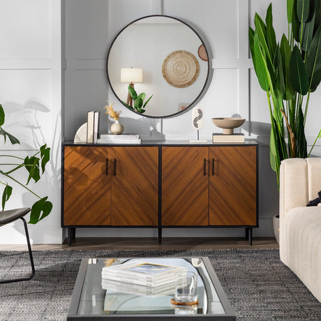 Bookmatch Hampton Buffet Sideboard / TV Stand-Dining / Kitchen-Parc Decor