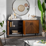 Bookmatch Hampton Buffet Sideboard / TV Stand-Dining / Kitchen-Parc Decor