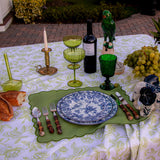 Botanic Imprinted Chalice - Set of 6-Goblet-Parc Decor