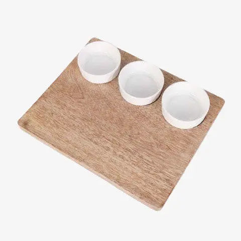 Bounty Cheese Board & Serving Platter-wooden cake stand-Parc Decor