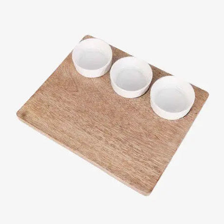 Bounty Cheese Board & Serving Platter-wooden cake stand-Parc Decor