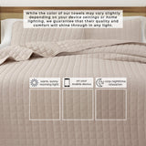 Box-Stitched Seersucker Quilt Set - Seersucker Collection