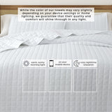 Box-Stitched Seersucker Quilt Set - Seersucker Collection