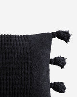 Braided Pom Pom Lumbar Pillow