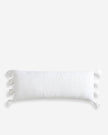 Braided Pom Pom Lumbar Pillow